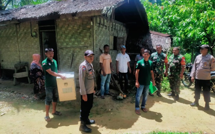 TNI-POLRI Ciptakan Rasa Aman Pada Pemilihan Keuchik Gampong Lhok Dalam 