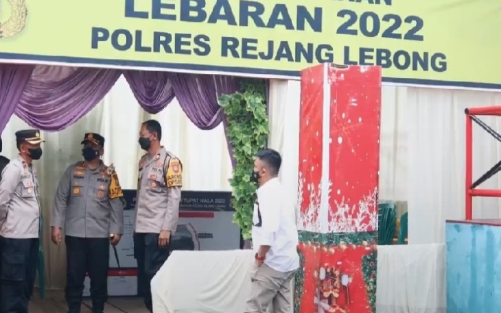 Kapolres Rejang Lebong Cek Kesiapan Akhir Pospam dan Posyan