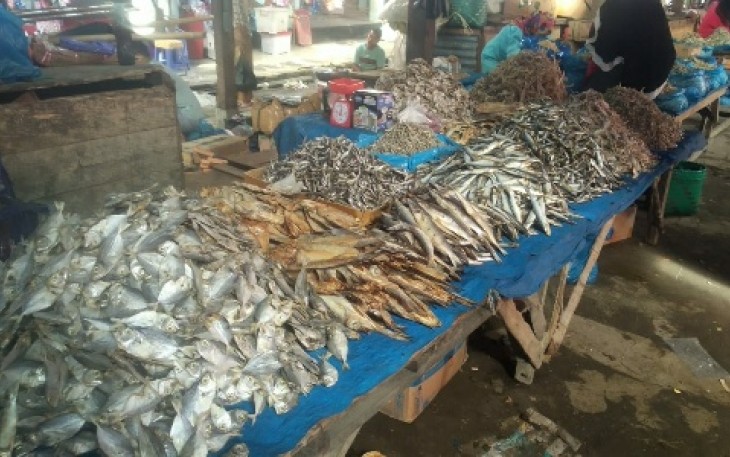Nelayan tidak melaut, harga ikan kering melambung Naik