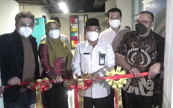 Direktur TRAVELMart Guntur saat peresmian TRAVELMart di Marvel City pada Senin (24/10/2022) kemarin.