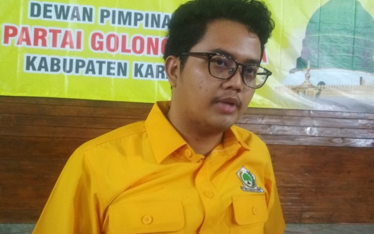 Ketua DPD Partai Golkar Kabupaten Karanganyar, Ilyas Akbar Almadani.
