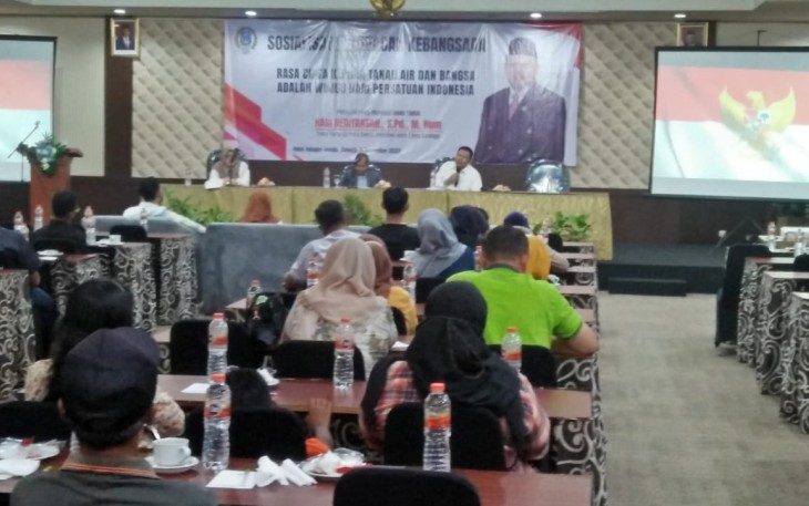 Sosialisasi wawasan kebangsaan pada Minggu (11 September 2022)