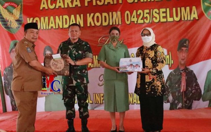 Pisah Sambut Komandan Kodim 0425 Seluma