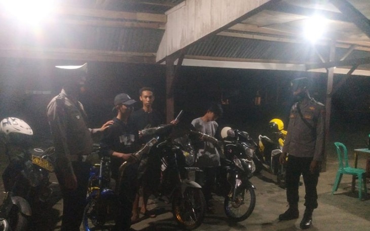 Polsek Mukomuko Selatan gelar cipta kondisi wujudkan kamtibmas