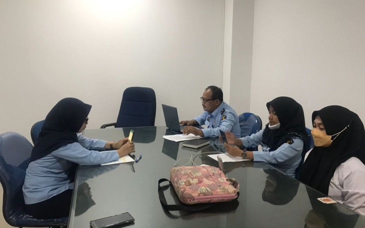 Kemenkumham Banten saat Bina 21 Kelurahan