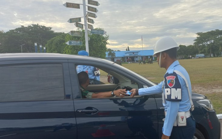 Operasi Gaktib Satpom Lanud Mus
