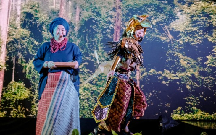 Indonesia kenalkan budaya pangan nusantara lewat melalui Food Theater “Kisah Gulu & Friends.” dan sajian makanan nusantara “Archipelago on a tray,” serta hiasan dekorasi food garden di KTT G20, di Nusa Dua, Bali, Selasa (15 November 2022). Media Center G20 Indonesia/Zabur Karuru/nym/hd/22.