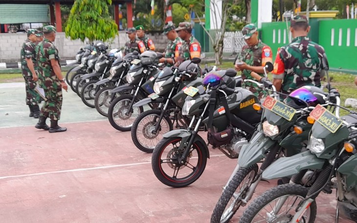 Danramil Pahandut: Beri Contoh dan Tauladan Bagi Masyarakat Bahwa TNI Juga Taat Hukum 