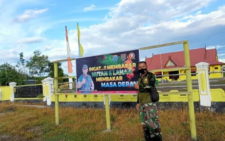 imbauan larangan bakar hutan dan lahan