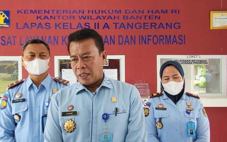 Kepala Divisi Pemasyarakatan Masjuno, pada Selasa (06/09/2022).
