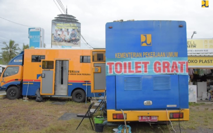 Sarpras Sanitasi di 26 Titik Lokasi Posko Nataru 2022/2023