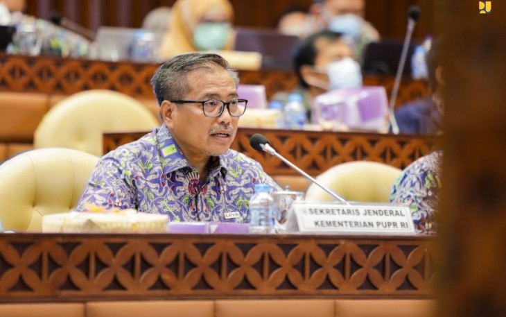 Sekretaris Jenderal Kementerian PUPR Mohammad Zainal Fatah