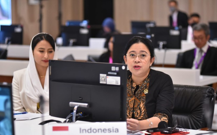 Ketua DPR RI Puan Maharani saat menghadiri the 30th Annual Congress of the Asia-Pacific Parliamentary Forum (APPF 30) di Thailand.