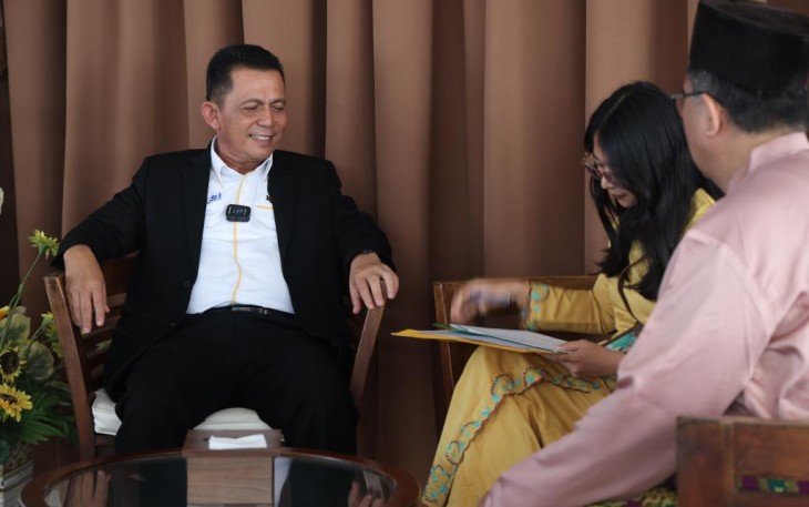 Gubernur Ansar saat Disurvei Petugas BPS
