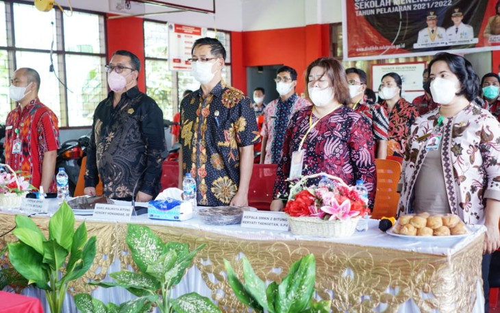 Wakil Walikota Bitung saat mengikuti kegiatan