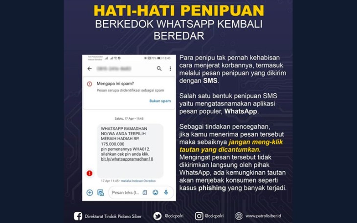 Modus Penipuan via WA