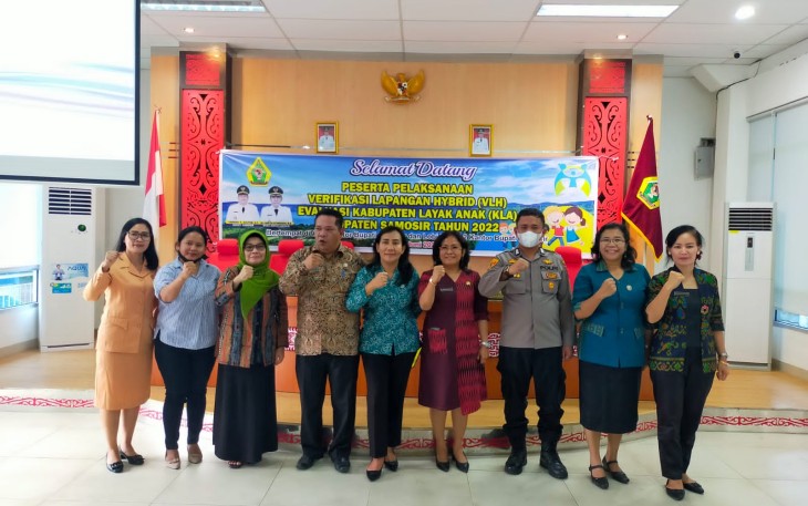 Penilaian VLH Evaluasi Kabupaten Layak Anak Tahun 2022