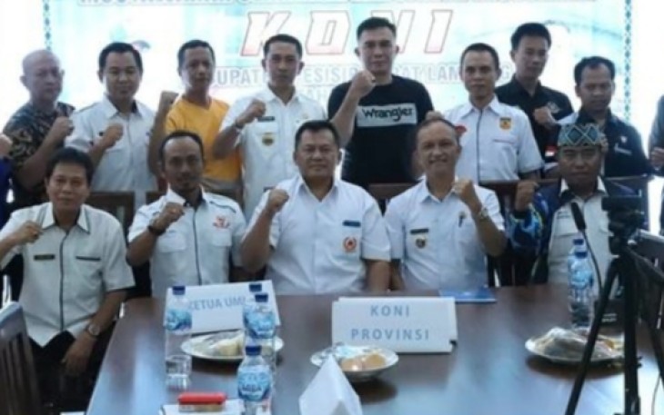 Pengurus KONI Kabupaten Pesibar