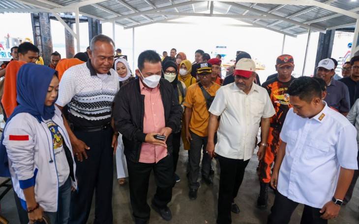 Gubernur Kepulauan Riau H. Ansar Ahmad saat Kunker ke Kabupaten Karimun