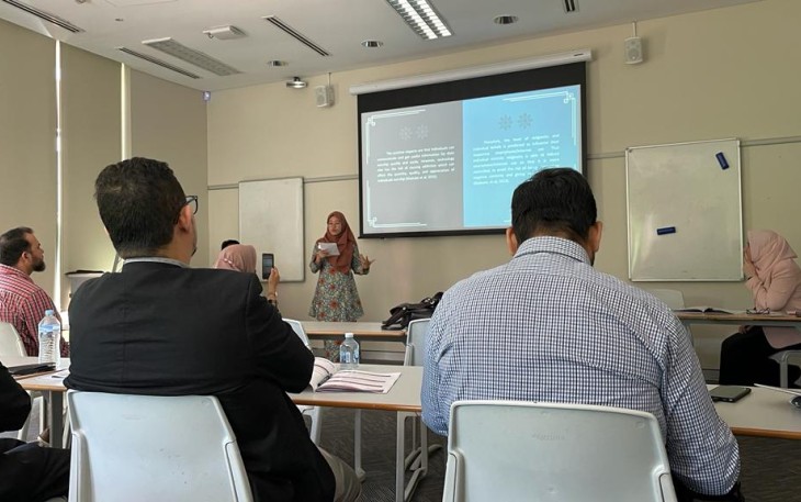 Mahasiswi asal Bengkulu saat Jadi Presentator di Australia