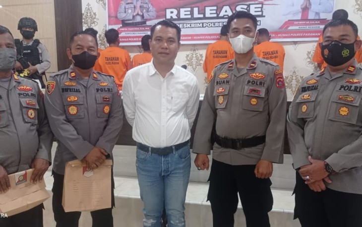 Satreskrim Polres Pasaman beserta jajaran