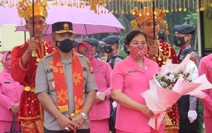Kapolda Bengkulu Irjen Pol Drs Agung Wicaksono, M.Si saat Kunker ke Polres Mukomuko