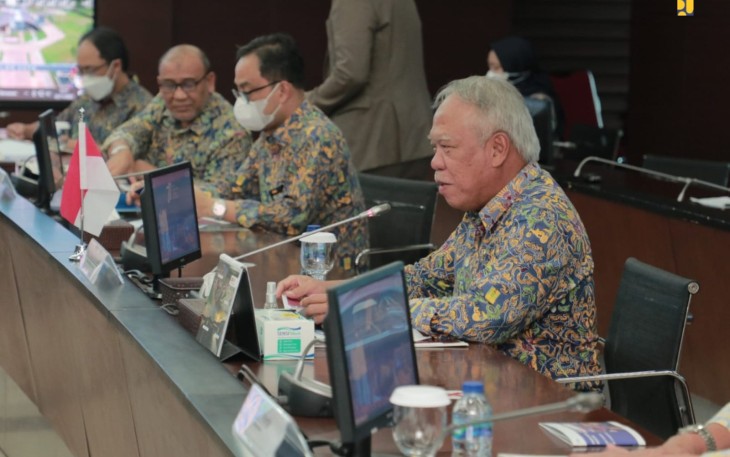 Menteri Basuki dalam Pertemuan Bilateral dengan Finlandia, Rabu (23/11/2022). 