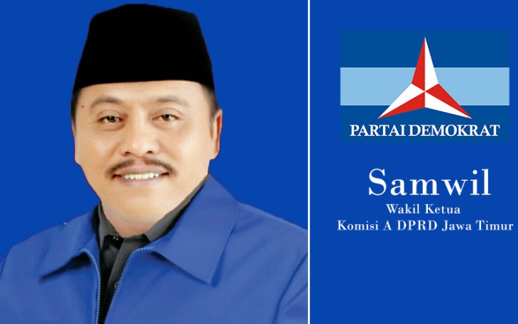 Politisi Demokrat Samwil yang juga wakil ketua Komisi A DPRD Jawa Timur, Sabtu (22/10/2022).