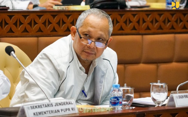 Herry TZ saat Rapat Dengar Pendapat (RDP) bersama Komisi V DPR RI di Jakarta.