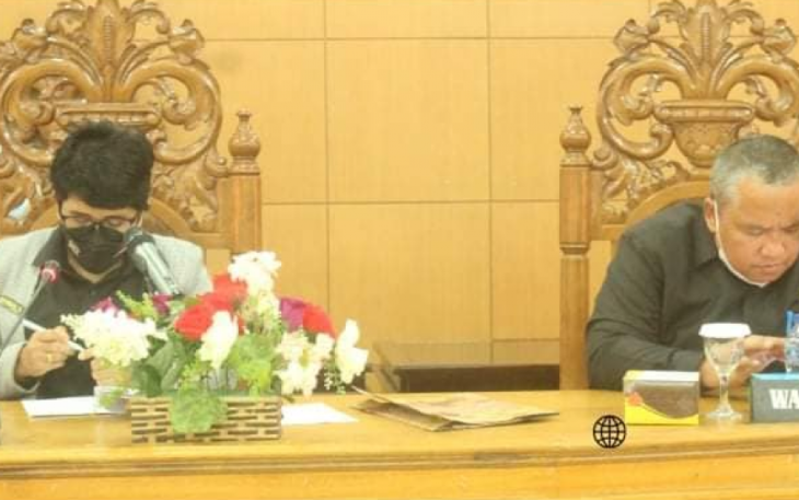 Ketua DPRD Bengkulu Utara Pimpin Rapat Paripurna Internal, Bahas Ini