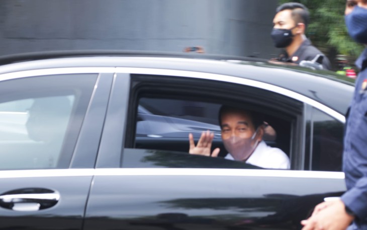 Presiden RI Joko Widodo (Jokowi), melakukan kunjungan kerja ke wilayah Jawa Barat, Senin (17/1/2022).