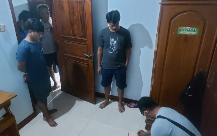 RH, pemuda asal Kota Kendal yang diduga sebagai pengedar pil koplo. 