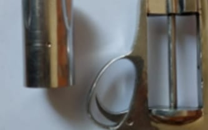 Barang bukti Pistol pelaku pembunuhan di OKI, diamankan petugas