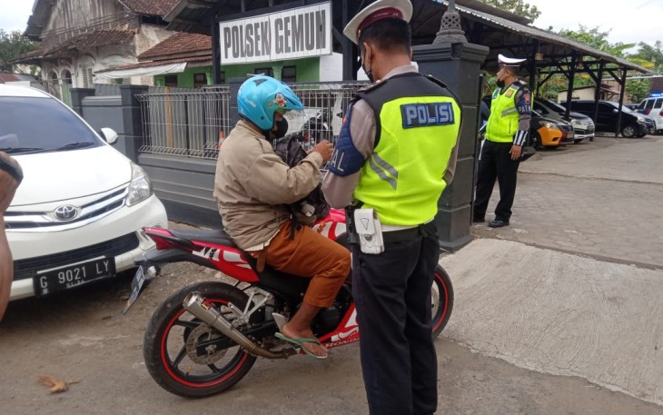Satlantas Polres Kendal, gencar melakukan razia knalpot brong di sejumlah wilayah