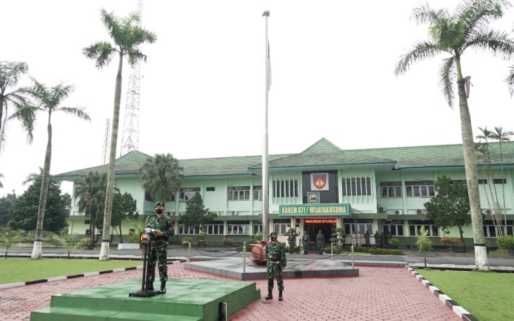 Danrem 071  laksanakan tugas sesuai tupoksi
