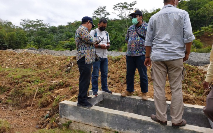 BWS VII Provinsi Bengkulu saat inspeksi