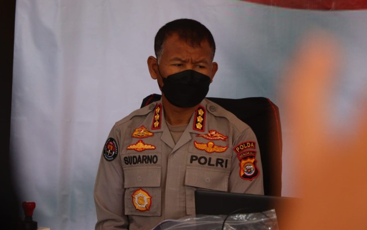 Kabid Humas Polda Bengkulu Kombes Pol Sudarno