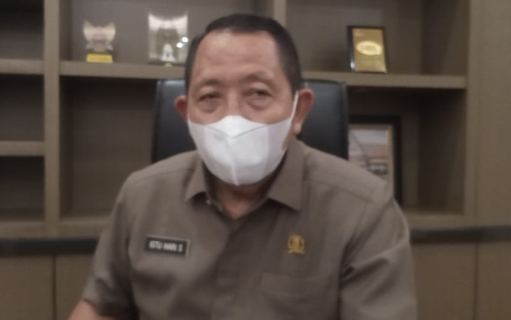 Ketua Komisi A DPRD Jatim, Mayjen TNI (Purn) Istu Hari Subagio