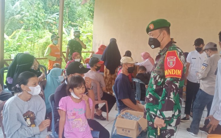 Program Vaksinasi Terus Digencarkan Kodim Barabai