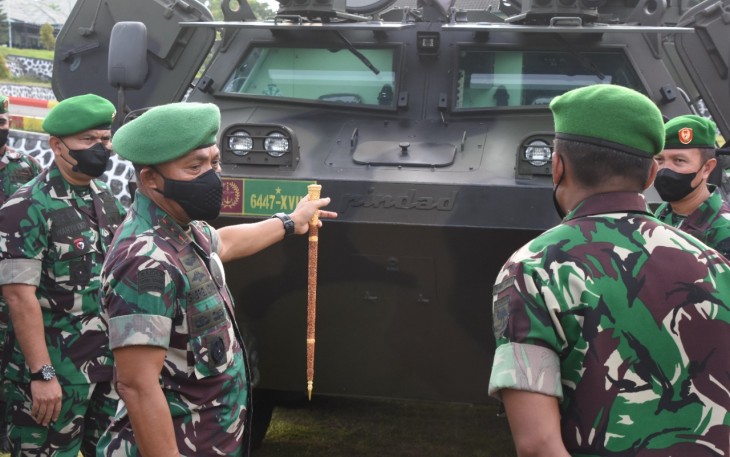 Pangdam Minta Tunjukkan Totalitas Pengabdian dan Tanggung Jawab Dalam Tugas