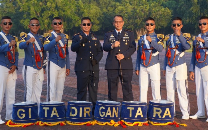 Drumband Satlat III/Elang Latsitardanus XLII Siap Atraksi di Mandalika 