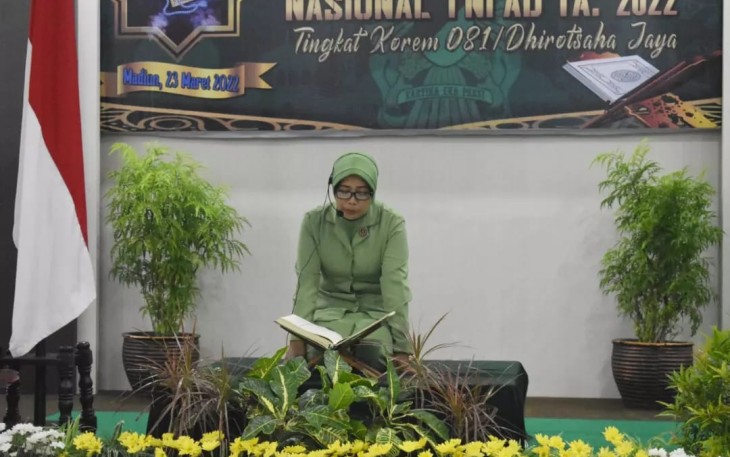 Mewakili Korem 081/DSJ dalam MTQ Nasional Tingkat Kodam V/Brawijaya