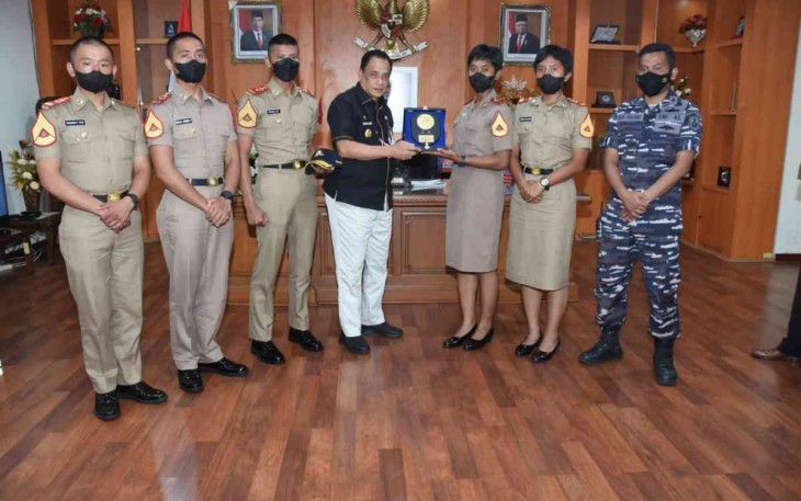 Lattek Prajalasesya Taruna AAL Courtesy Call ke Forkopimda Palu