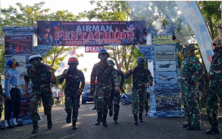 Lanud Sutan Sjahrir Gelar Lomba Airman Pentathlon 