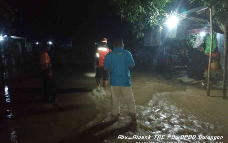 Banjir Merendam 2 Desa di Kabupaten Balangan Berangsur Surut