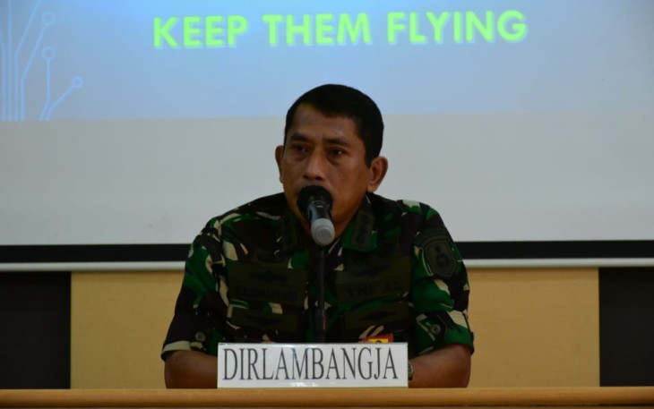 Dirlambangja Puspenerbal Pimpin Pilot Meeting Puspenerbal TA 2022 