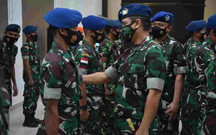 Danlanud Supadio Pimpin Acara Kenaikan Pangkat Periode 1 April Tahun 2022