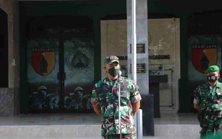 Apel Pagi di Awal Bulan Suci Ramadhan 1443 H, Ini Pesan Dandim Tulungagung