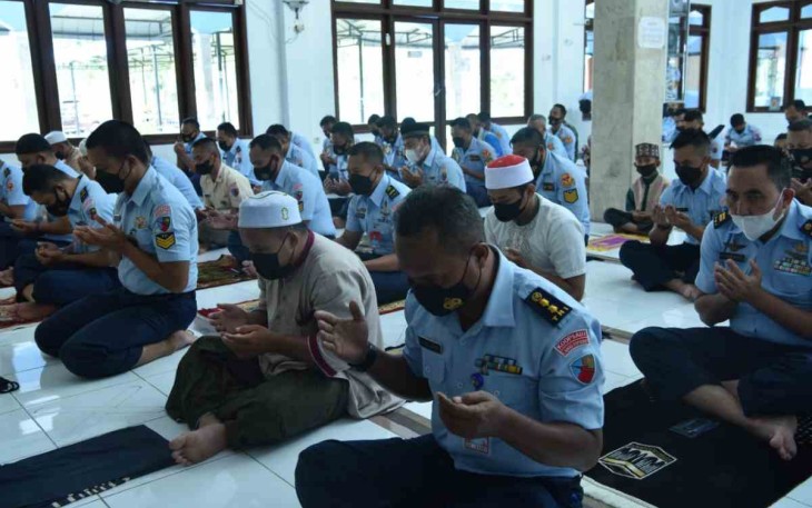 Lanud Supadio Gelar Doa Bersama, Tingkatkan Iman Ruhani Sambut HUT Ke-76 TNI AU