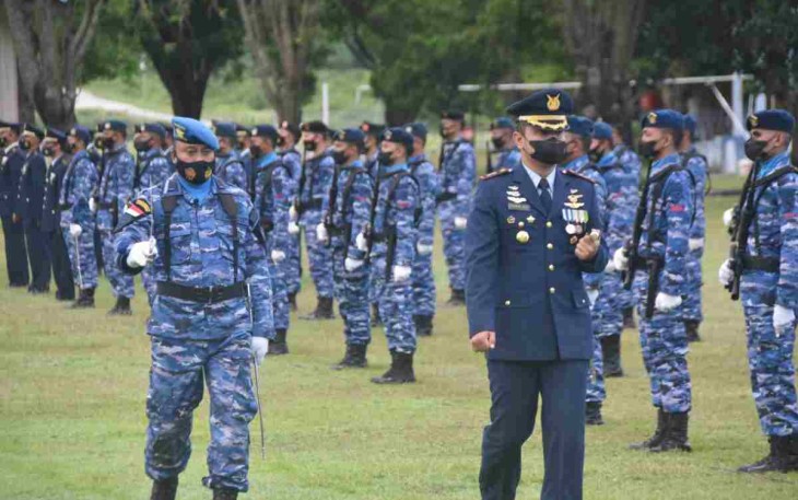Lanud Maimun Saleh Gelar Upacara Peringatan HUT Ke - 76 TNI Angkatan Udara 